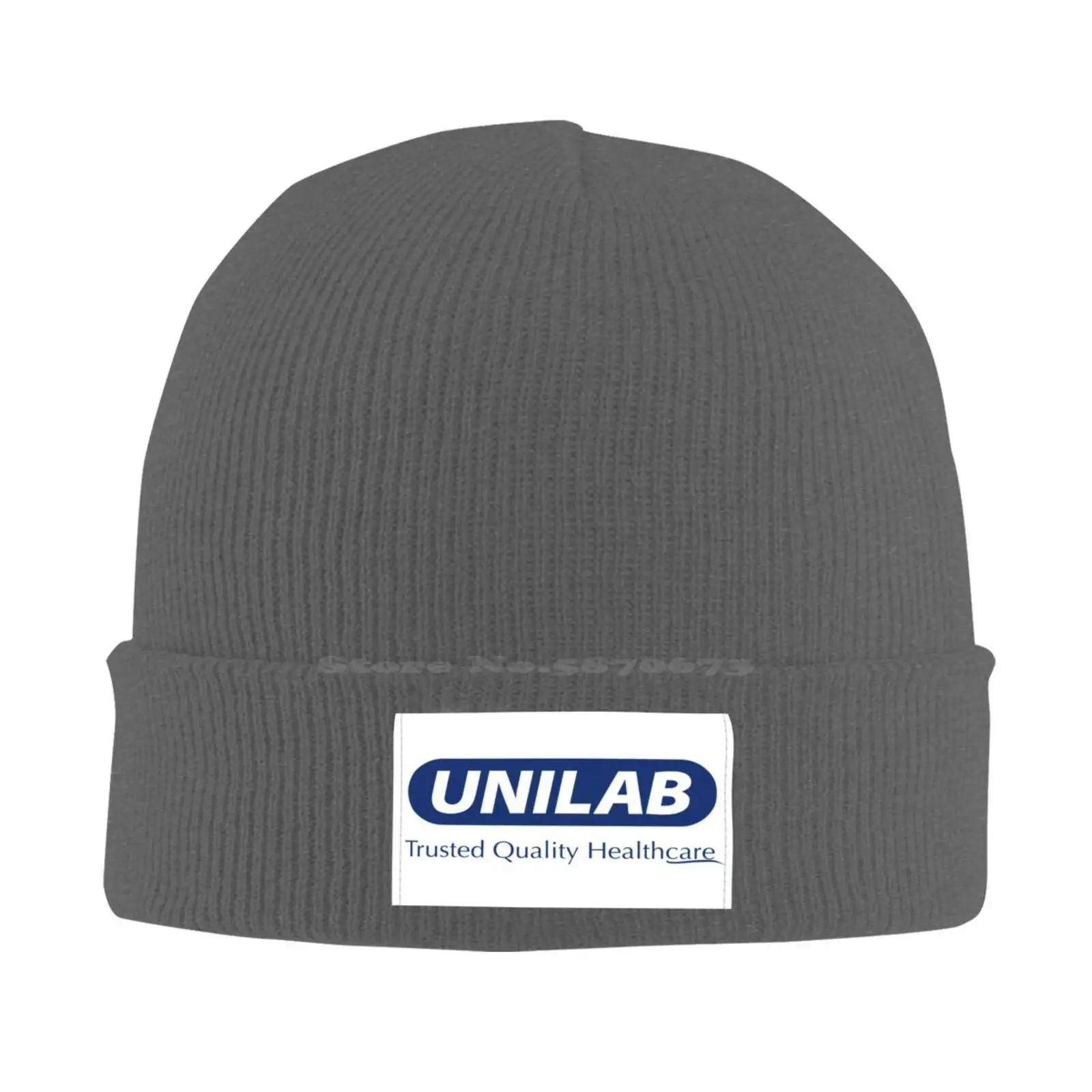 Unilab Logo Print Graphic Casual cap Baseball cap Knitted hat