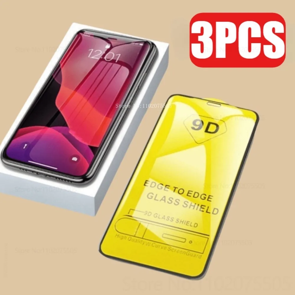 3Pcs 9D Tempered Gl…