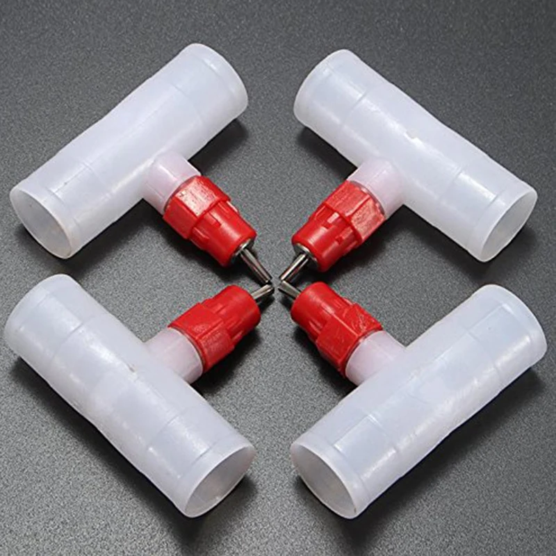 Chicken Nipples Tee Fittings - Fully Automatic Poultry Waterers Kit Chicken Water Drinker 10 Pack