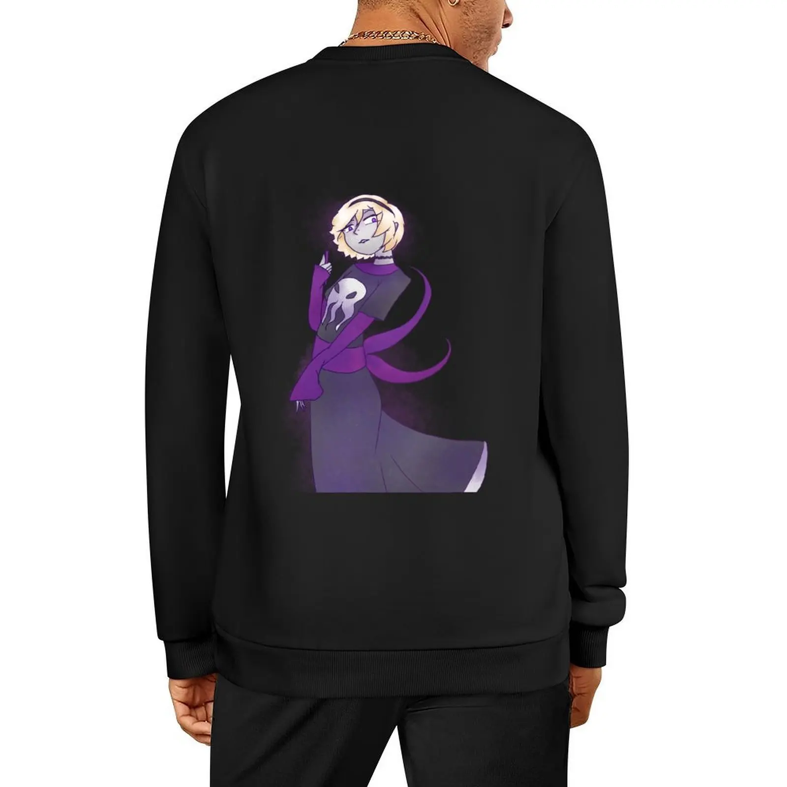 

Homestuck Rose Lalonde Shirt Sticker and Others Pullover japanese style men's clothes men's coat male clothes autumn sweatshirt
