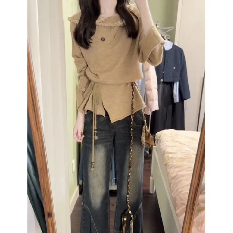 

Pullovers Womens Knitwear Spring Light Crochet Boho 2026 Sexy Open Tunica Beach Sun Hot Tops Fashion Trendy Styles Look Sweaters