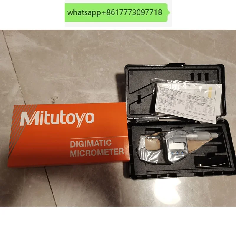 

Japan made IP65 Digital Outside Micrometers，Range 0-25/25-50/50-75/75-100mm 0.001mm,293-240-30 293-241-30 293-242-30 293-243-30