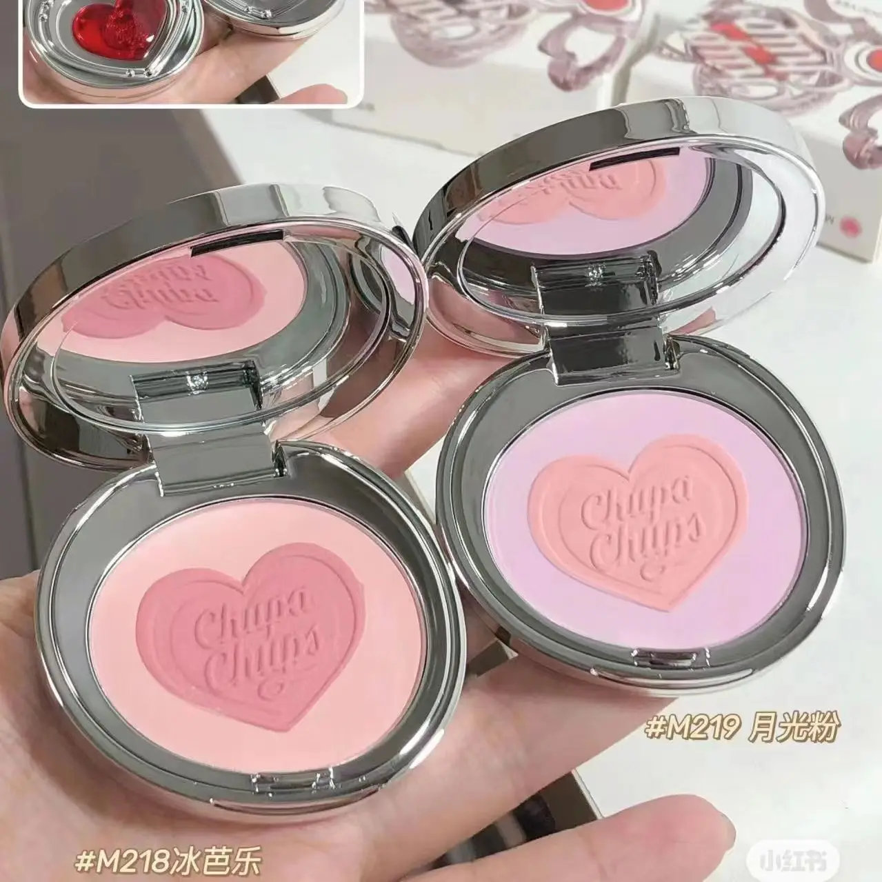 New Color Joocyee Leavened Jewel Beads Co Branded Honey Powder Powder Blusher Matte Brightening Swelling Set Makeup Powder Blush