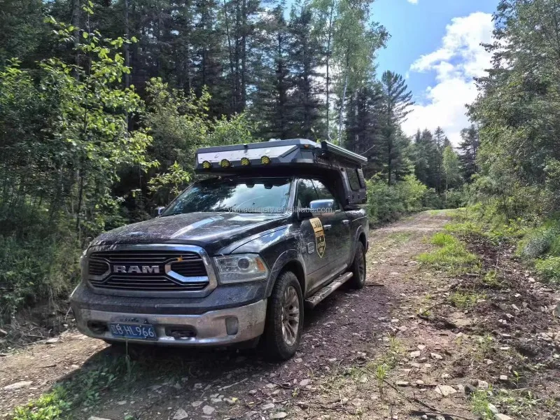 Collapsible Off Road Truck Camper Reinforced Floor Supports Rust Resistant Fittings Customizable Size Color Wholesale Supply