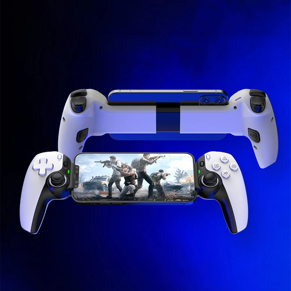 D9 Wireless Mobile Gaming Controller with Turbo Bluetooth-Compatible 5.2 Dual Vibration 6-axis Gyro for Switch/PS3/PS4/PC/Tablet