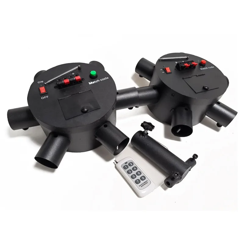 

Electronic fan-shaped five-finger claw flower spraying machine Indoor cold equipment Wedding atmosphere props