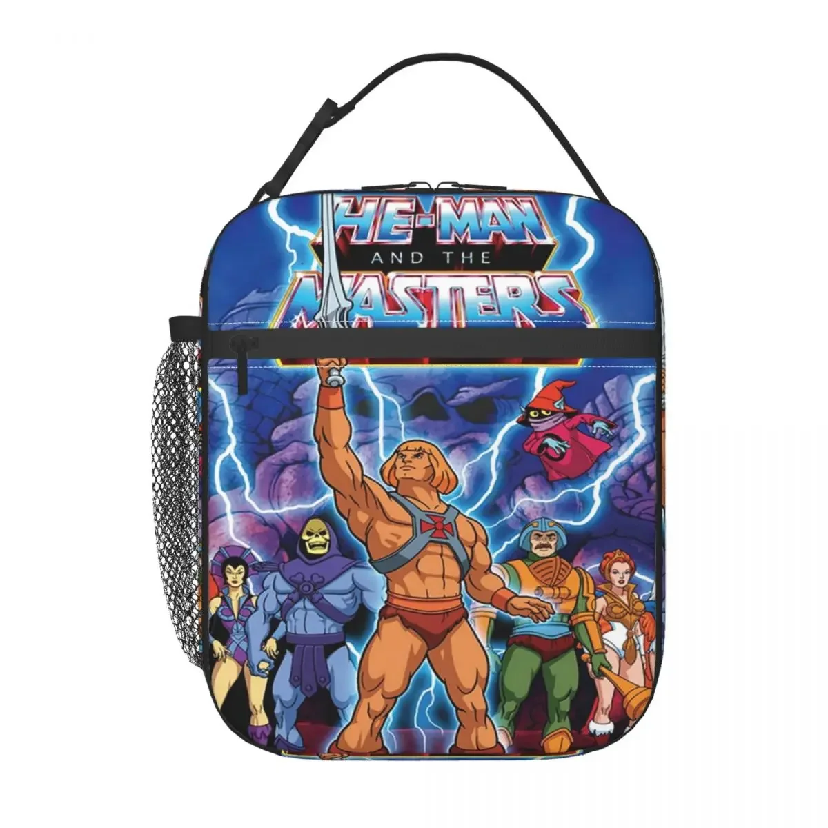 Sac à déjeuner personnalisé He-Man et le Prix des tiques, glacière, boîtes isothermes thermiques pour enfants, école, femmes