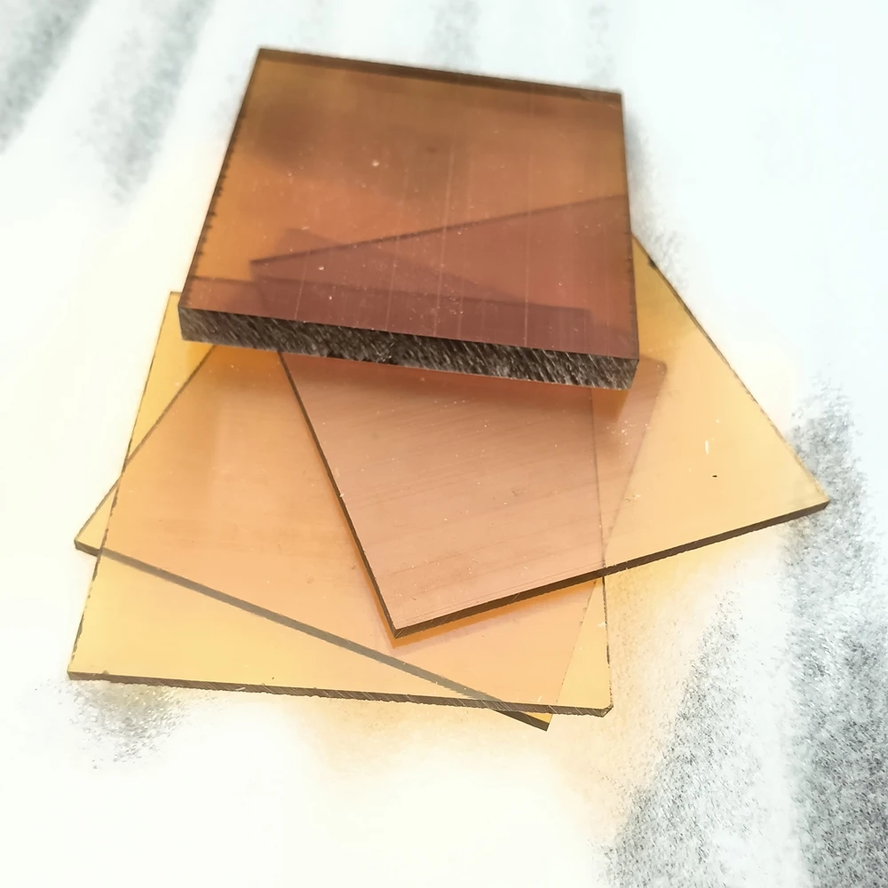 3mm 4mm 5mm 6mm Thick Amber Sheet Polyetherimide Panel ULTEM Plate Sheet Board