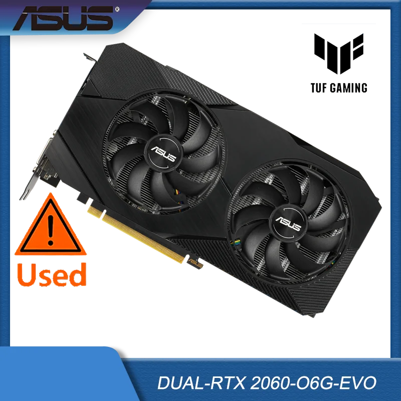 

ASUS DUAL-RTX 2060-O6G-EVO
