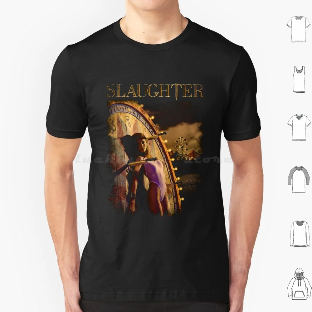 Slaughter Band T Shirt Men Women Kids 6xl Slaughter American Band Hard Mark Slaughter Dana Strum Blas Elias Jeff Blando Bland