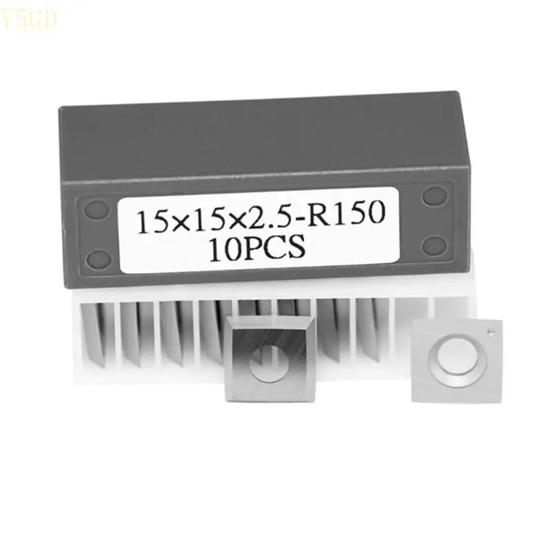 

Y5GD 15mm Square for Woodworking Helical Planer Woodturning Lathe Heads