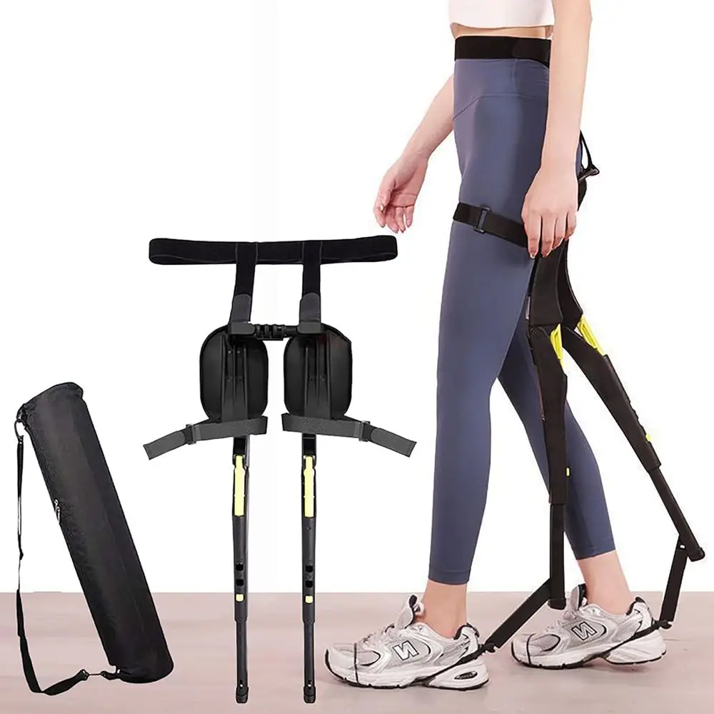 

Portable Lightweight Exoskeleton Stool: Adjustable Height, Ergonomic Support for Outdoors & Travel