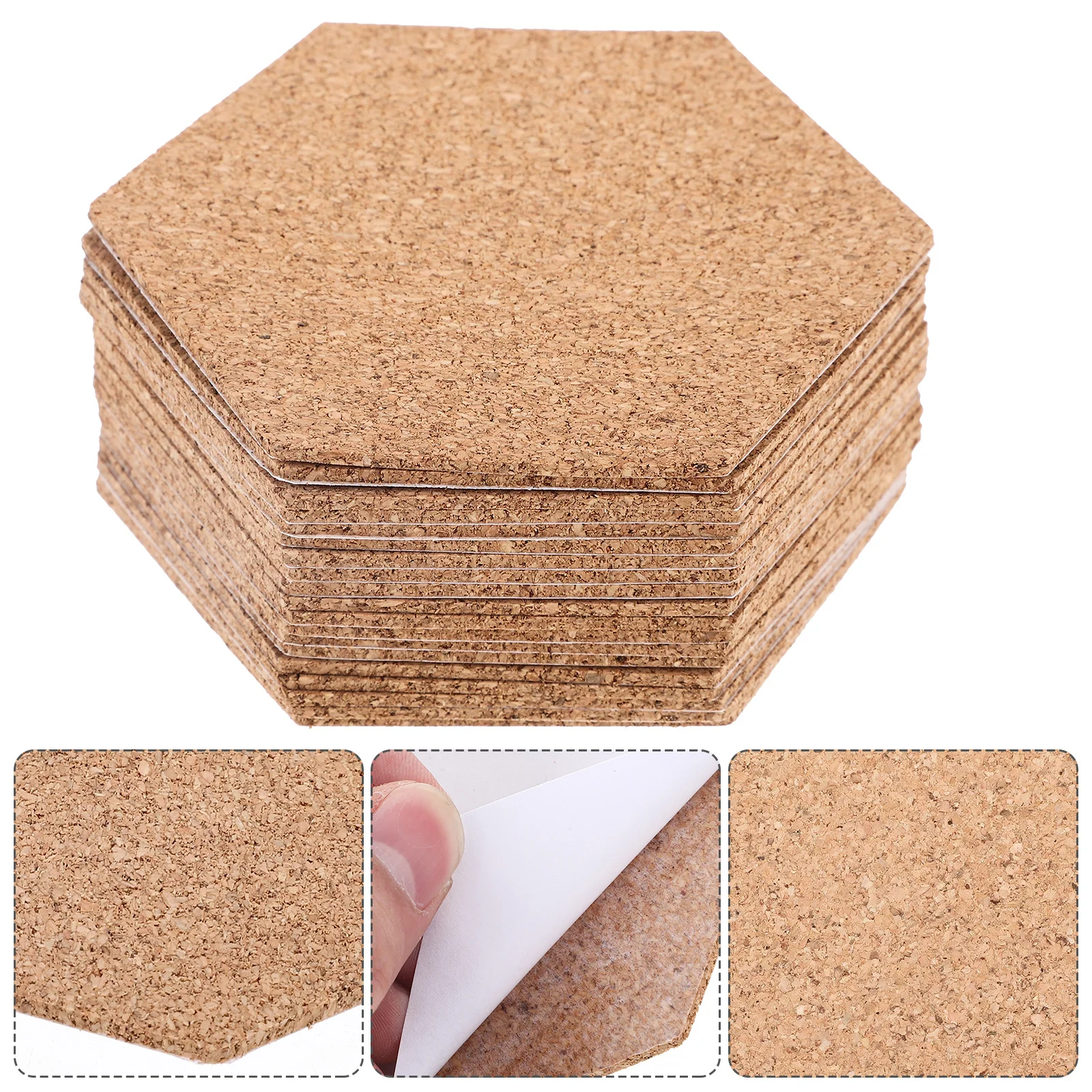 10 قطعة مسدس الفلين لوحة الإعلانات مكتب المنزل رسالة عرض لوحة الحائط للصور مذكرة ملاحظة تذكير لوح تسخين حصيرة #4