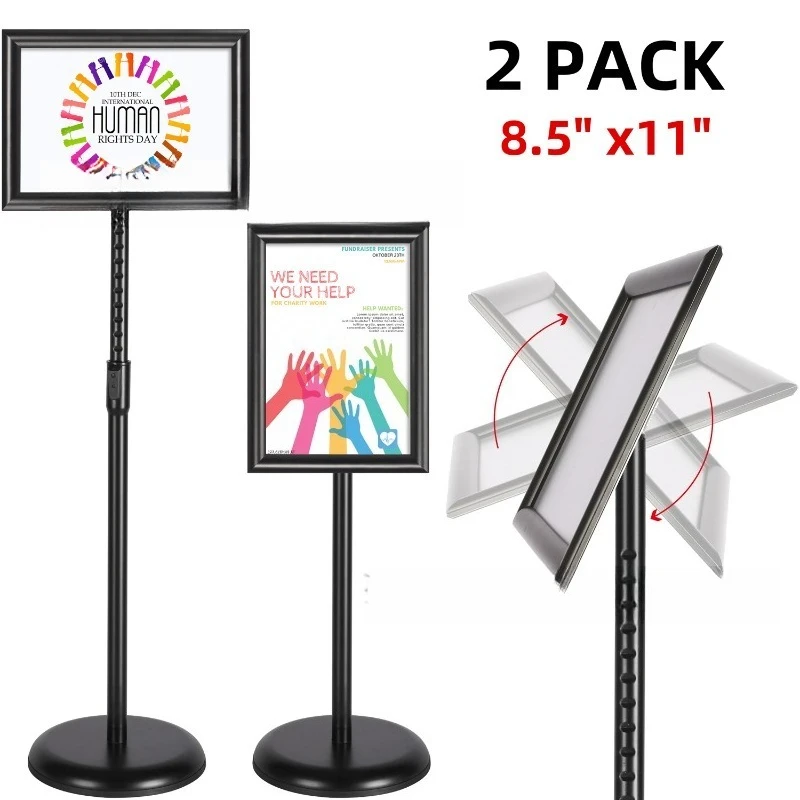 Vertical billboards, warehouse classification signs Stainless steel display signs