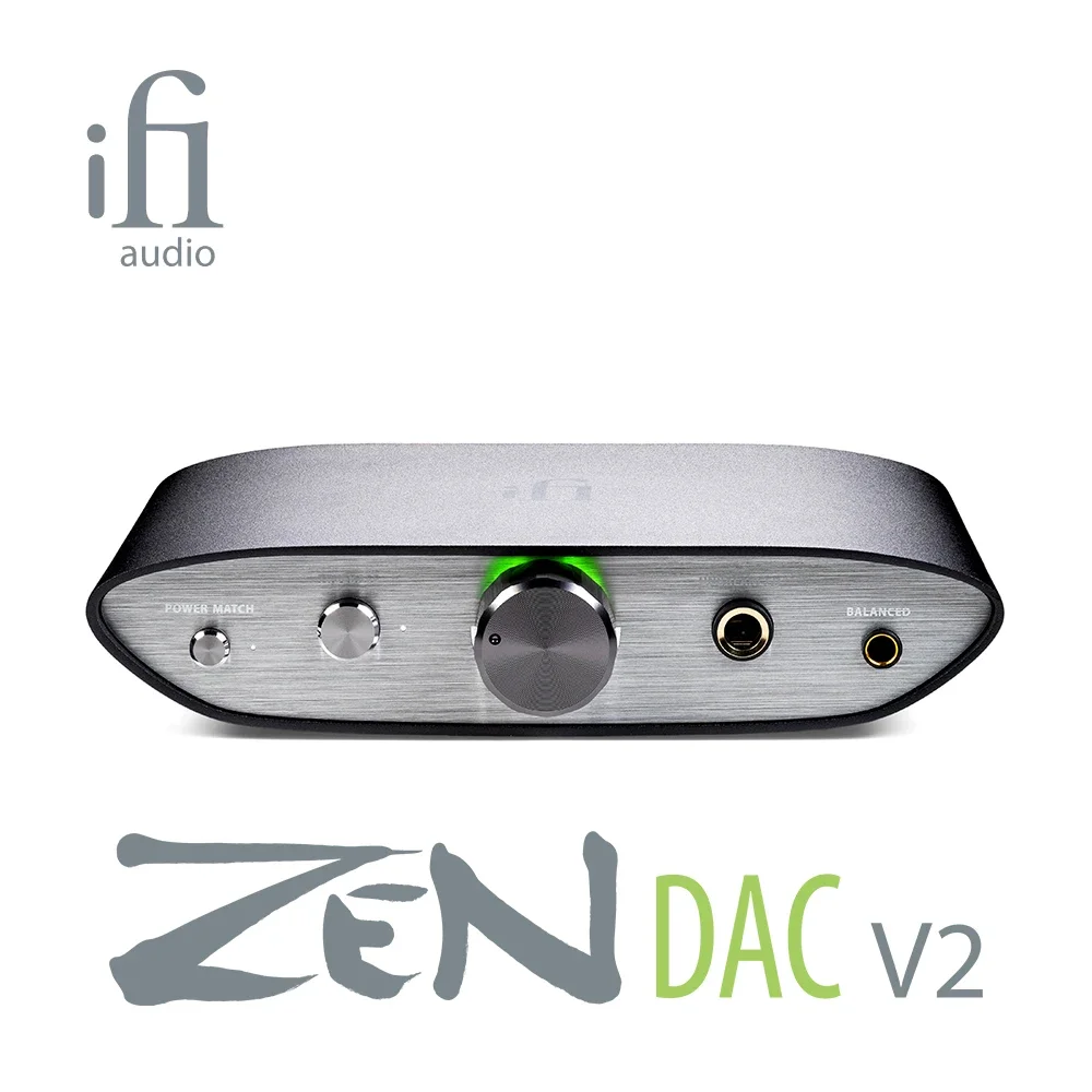 

iFi Zen DAC V2 Desktop Balanced USB Decoder Headphone Amplifier USB 3.0 RCA PC Hifi Professional Audio Music All In One Machine