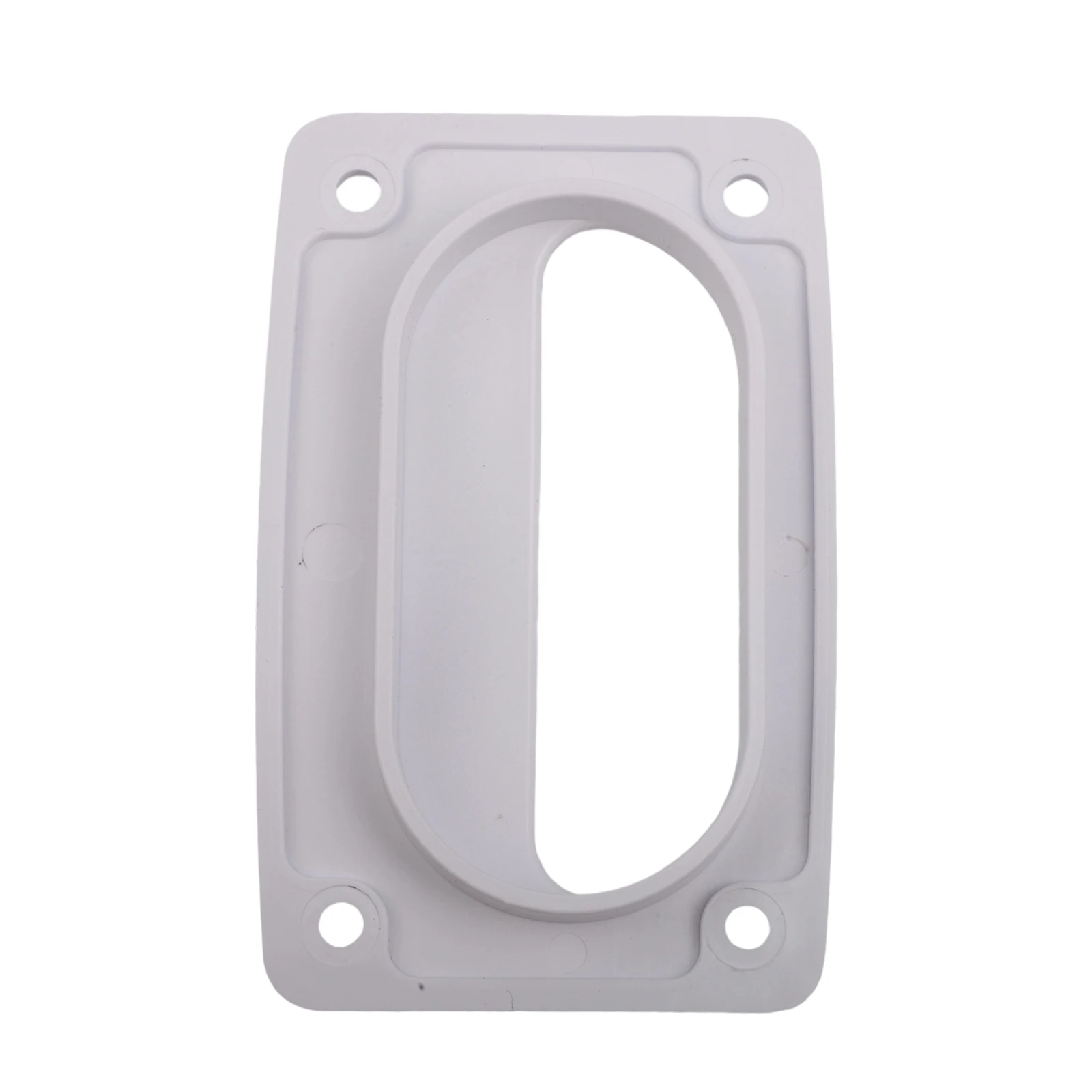 Rectangular Marine Floor Buckle ABS Concealed Installation Hatch Handle For Boat Water Motorcycle Yacht Interior Accessories