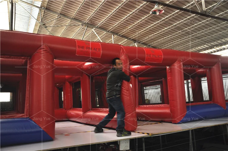Labirinto gonfiabile divertente dell'arena del labirinto laser gonfiabile del gioco di sport commerciale più venduto in vendita