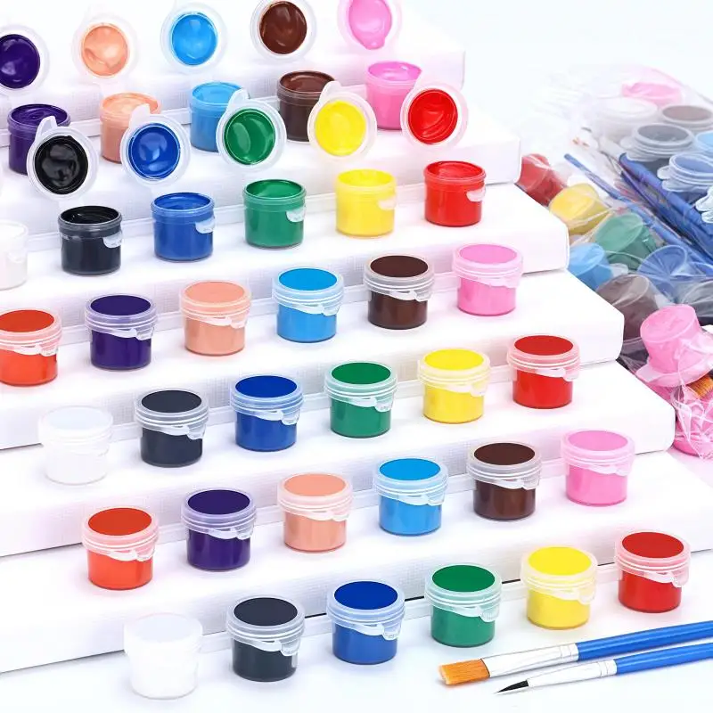 Washable Reusable Art Brush Set 4