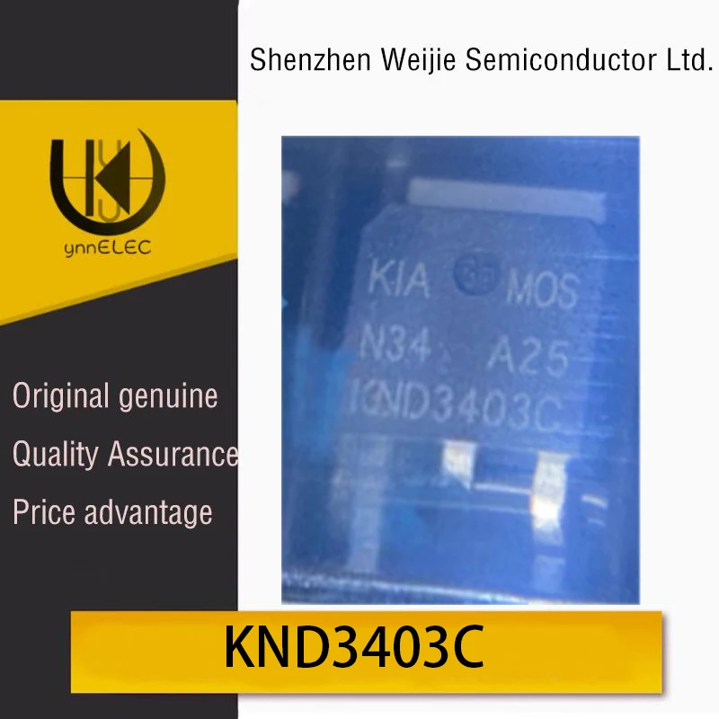 KND3403C  N-Channel 30V 80A TO252 Package MOSFET Chip