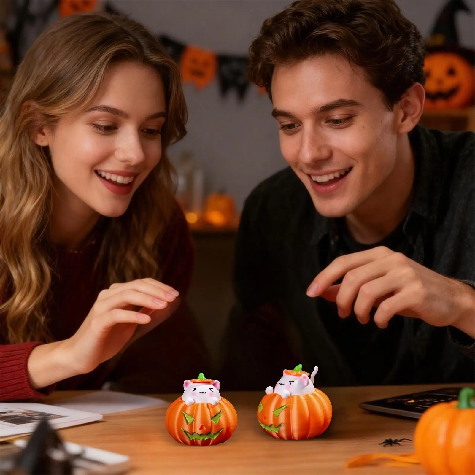 

Хэллоуин Непоседа Хэллоуин Сжимаемые Игрушки Милый Кот Дизайн Смола Шар Для Детей Подростков Студентов Взрослых День Рождения Рождество Карнавал