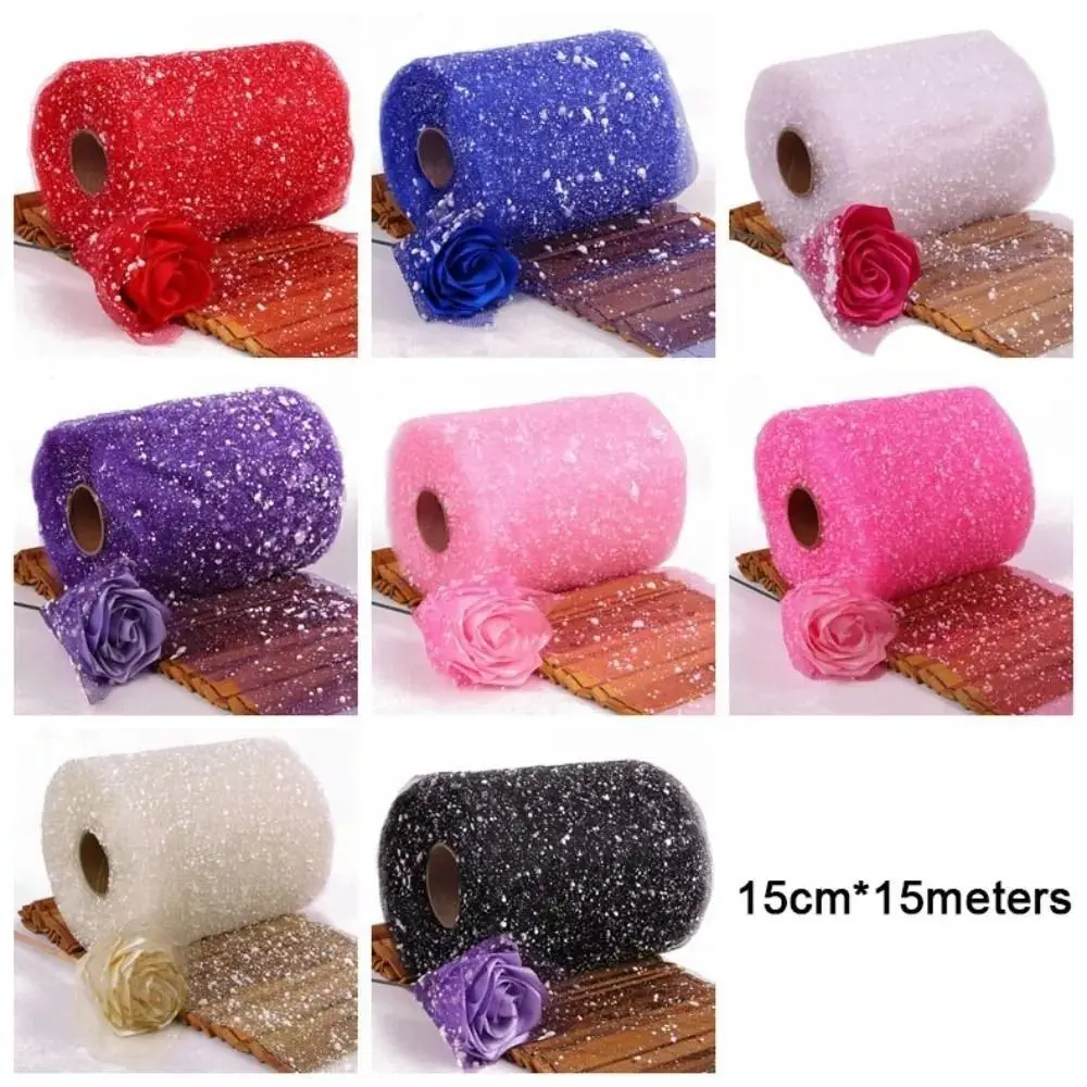 New Gauze Yarn Wrapping Paper DIY Practical Snowflake Packing Paper Yarn Net Handmade Flower Paper