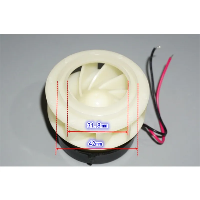 12V/15V 1.1A 13000RPM 고속 브러시리스 터보 모터, 듀얼 볼 베어링 16W 내장 드라이버 진공 청소기 블로워용