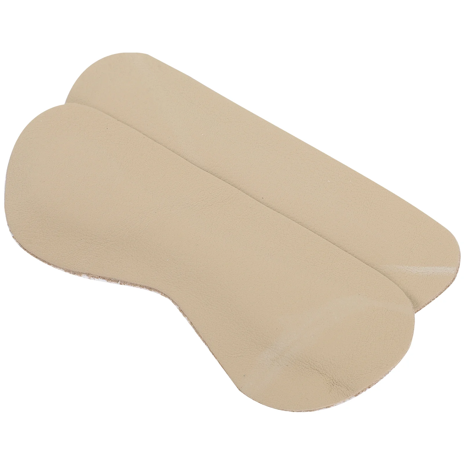 Cojín de tacón trasero para primavera y verano, protectores de agarres altos, Beige