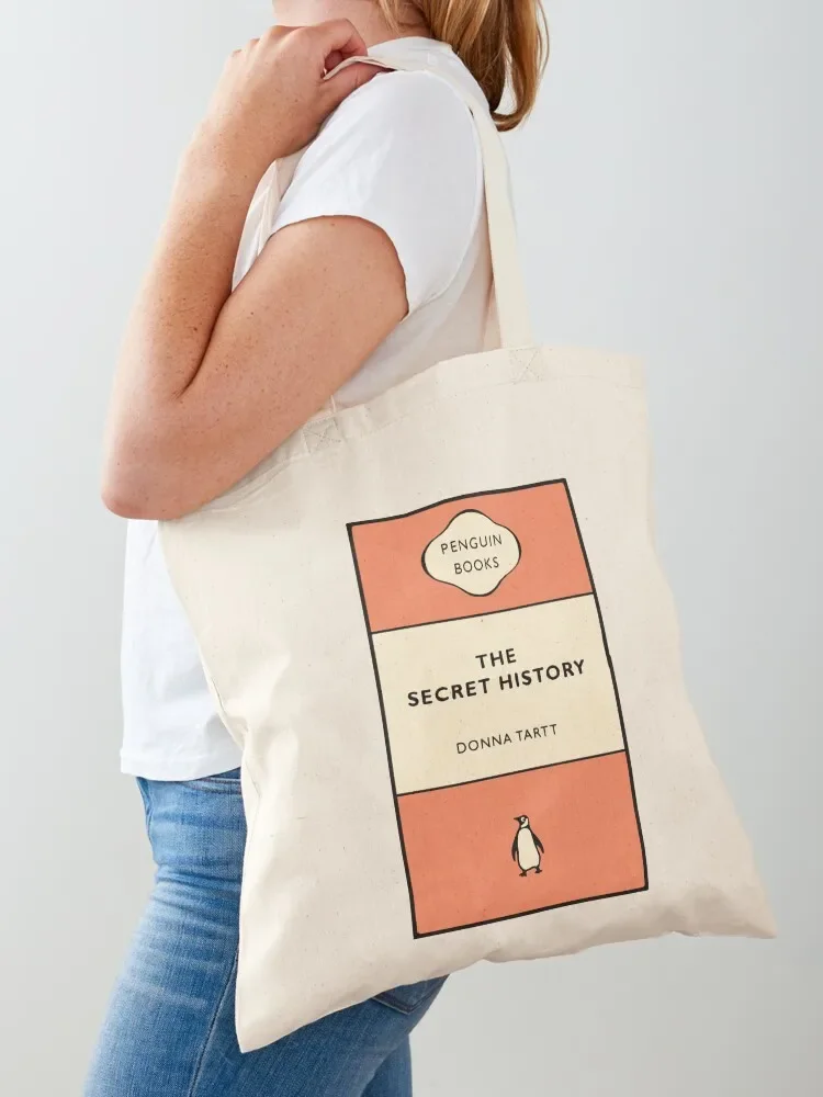 the secret history cover Tote Bag tote bag men's woman shopping bag