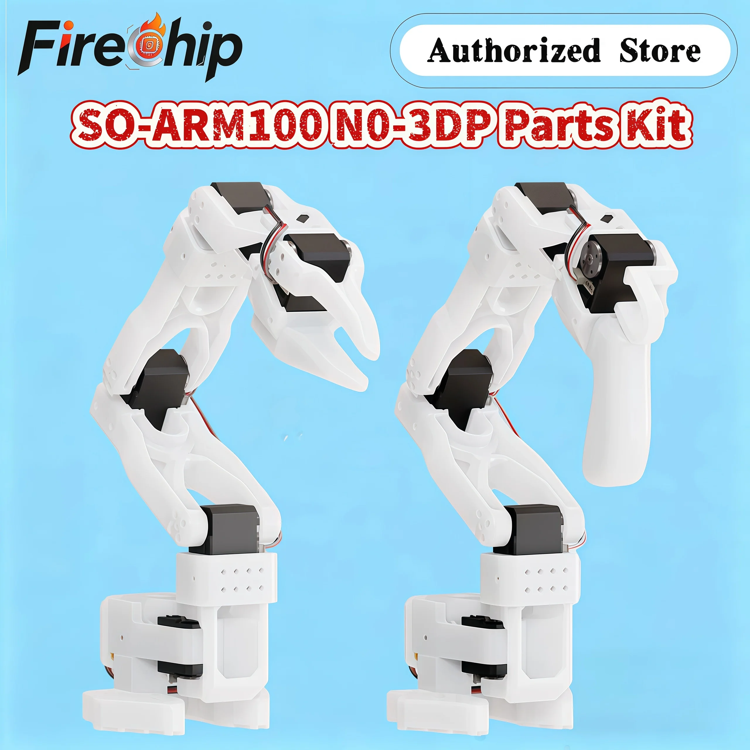 Waveshare SO-ARM100/101 Open-Source 6-Axis Robotic Arm, Native Support For Hugging Face LeRobot, High-Torque Bus Servo