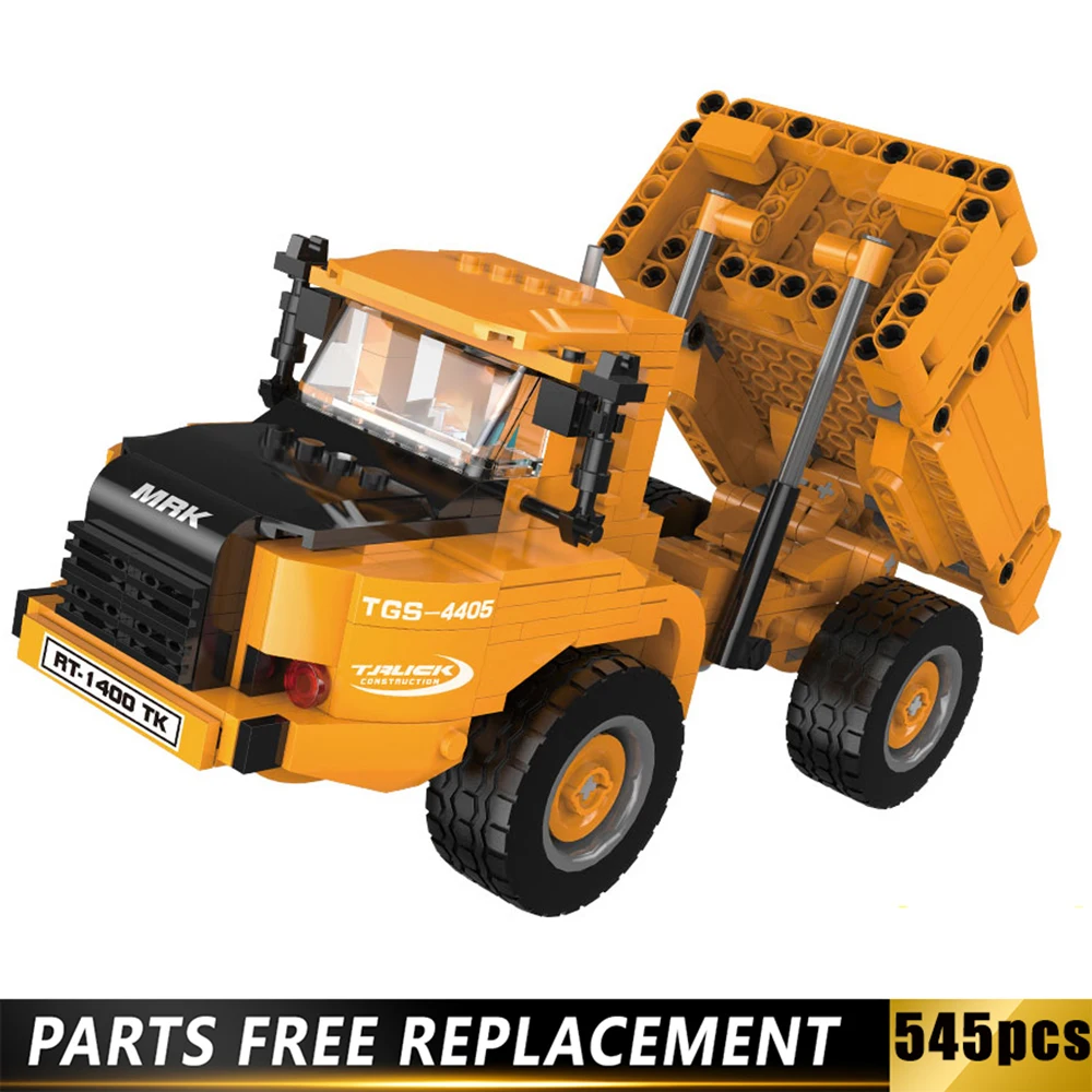 Neue 545 PCS Offroad High-Tech Bau Transport Fahrzeug Set Bausteine Ziegel Spielzeug Jungen Geschenke