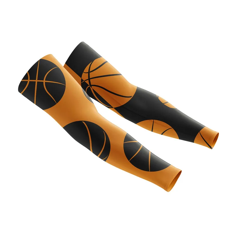 Breathable Quick Dry UV Protection Running Arm Sleeves Basketball Elbow Pad Fitness Armguards Sports Cycling Arm Warmers Sun Pro