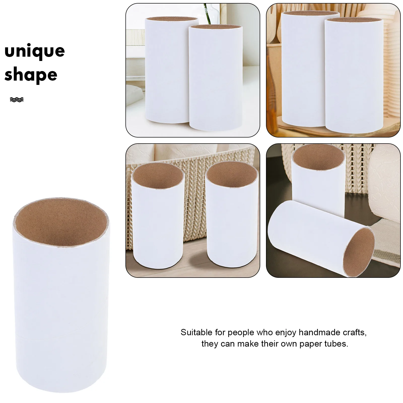 12 szt. Papierowych Rurek Graffiti Materiał DIY Akcesoria Rurki Kartonowe do Rękodzieła Flash Blank Hurtowe Materiały