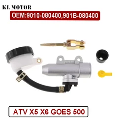 Motorcycle Brake Master Cylinder Assembly Foot Brake Master Cylinder Pump for CF500 ATV UTV Go Kart Quad 9010-080400
