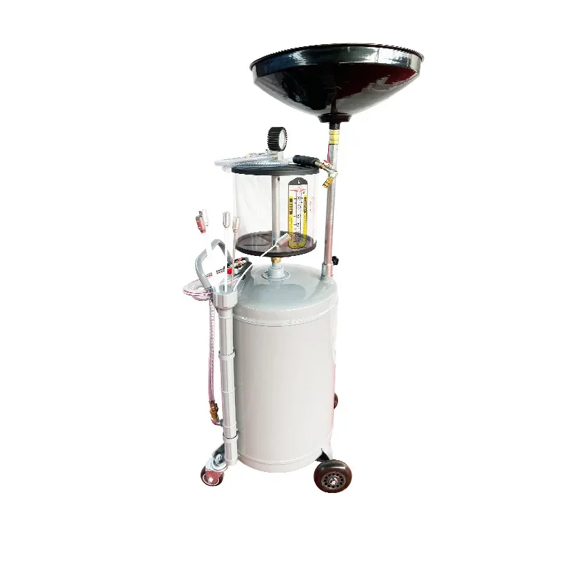 80L Waste Oil Collector Oil Change Machine Pneumatic Pumping Unit Auto Maintenance Tool Oil Extraction Unit Change Tool