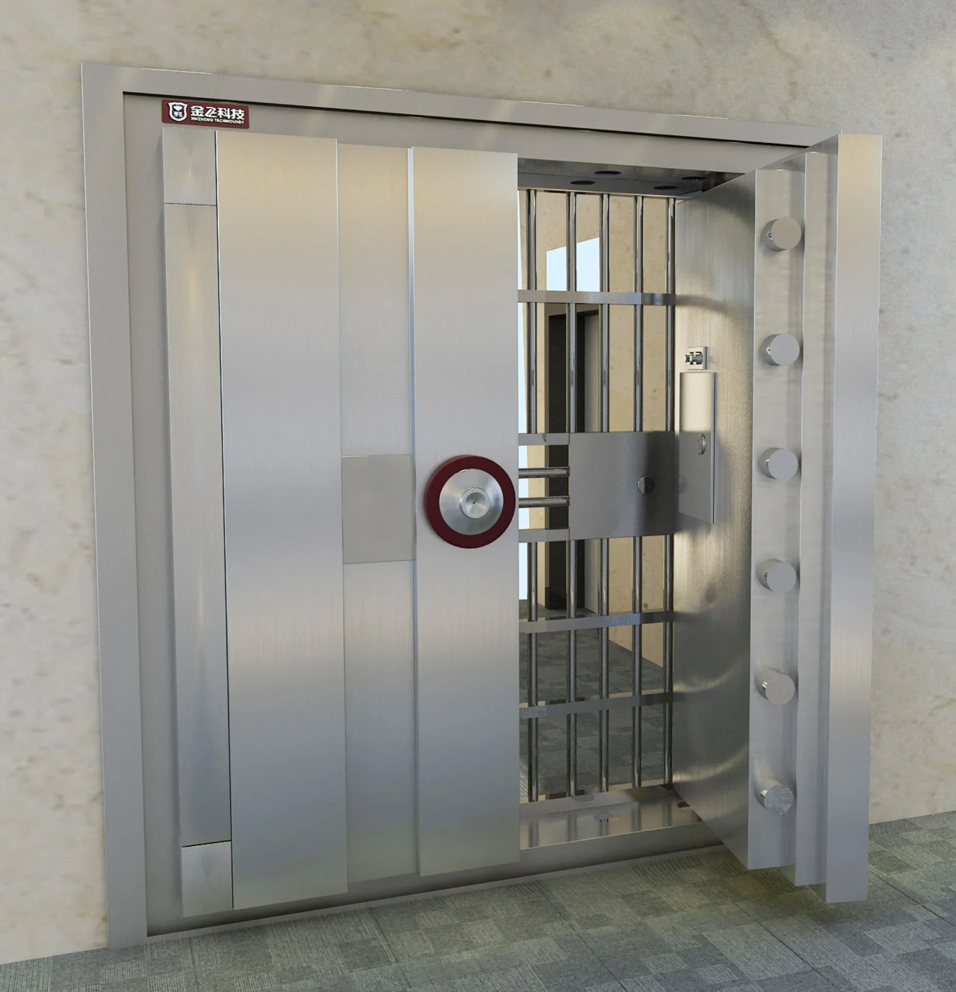 

Hotel safe home safe vault door vault house manufacturer in china