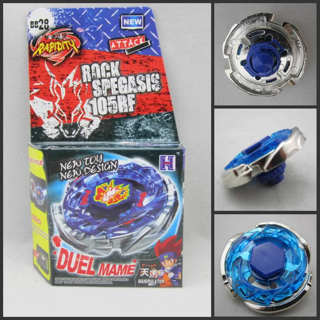 Single Metal Fusion Fury Masters 4D System Gyros bambini Spinning Tops Toys