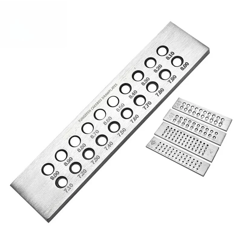 Round wire drawing board, semi-circular wire drawing board jewelry processing board