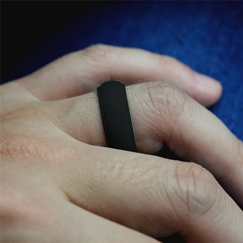 ABQR 8mm Uomini popolari Anelli freddi in silicone Anello nuziale in silicone da donna Anello sportivo all'aria aperta ambientale 2 pezzi 14