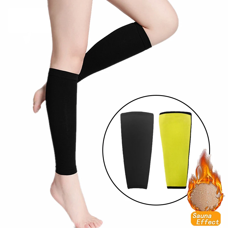 1 Paar Beinwärmer Kompression Wadenstütze Beinstütze Ärmel Beinschutz Wraps Ärmel Fitnessstudio Gewichtsverlust Wadentrimmer Abdeckungen