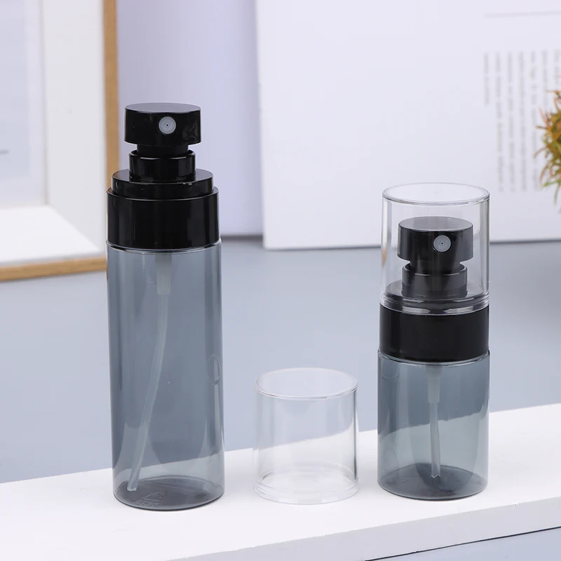 Ultra-fine Mist Spray Bottle 30/60/80/100/120ml Alcohol Antiseptic Solution Dispenser Refillable Bottles Cosmetic Travel Bottle