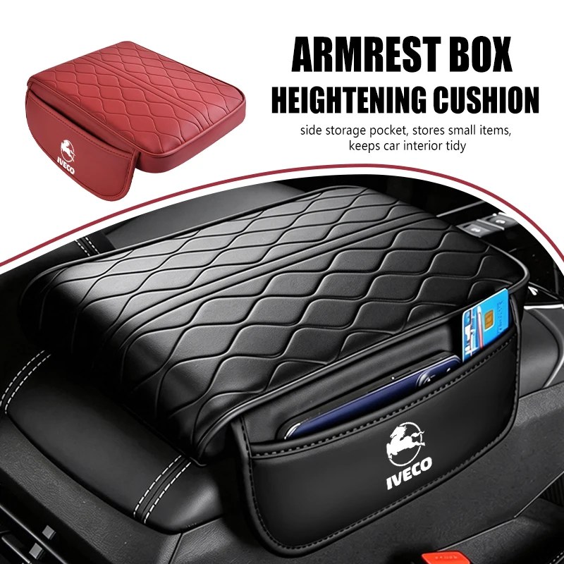 Almohadilla para reposabrazos de consola central de coche, cojín de soporte para codo para IVECO Daily Eurocargo ‌   S-Way T-Way Stralis ‌   Powerstar ‌   eDAILY ‌