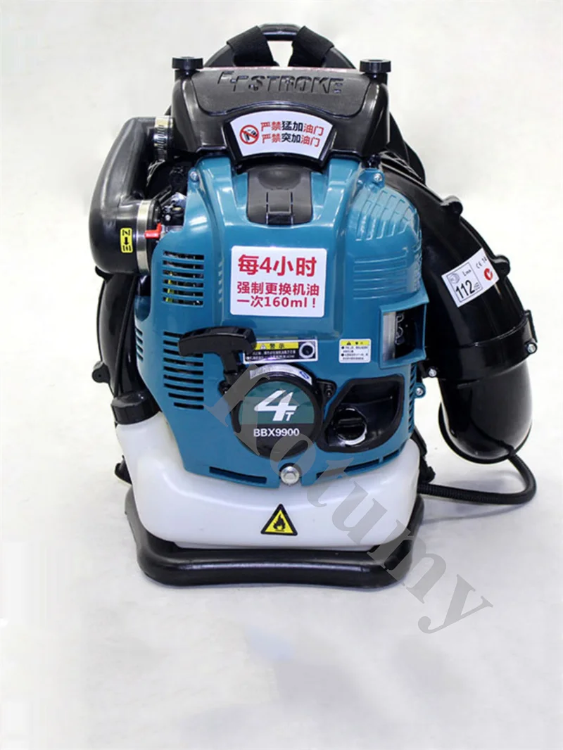 Imagem -03 - Gasolina Extintor de Vento Gasolina Blower Snow Air Engine 2-stroke Stroke Leaves Sweeper 76 cc