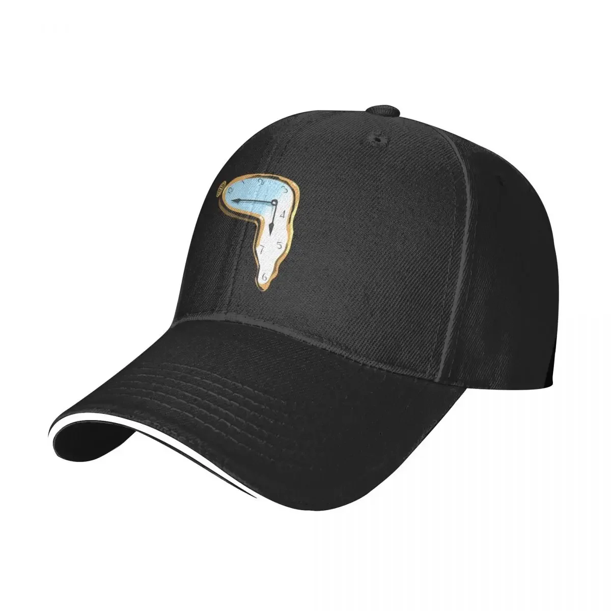 Melting Clock Baseball Cap Sunscreen Ball Cap Beach Bag Horse Hat Women's Hats 2024 Men's