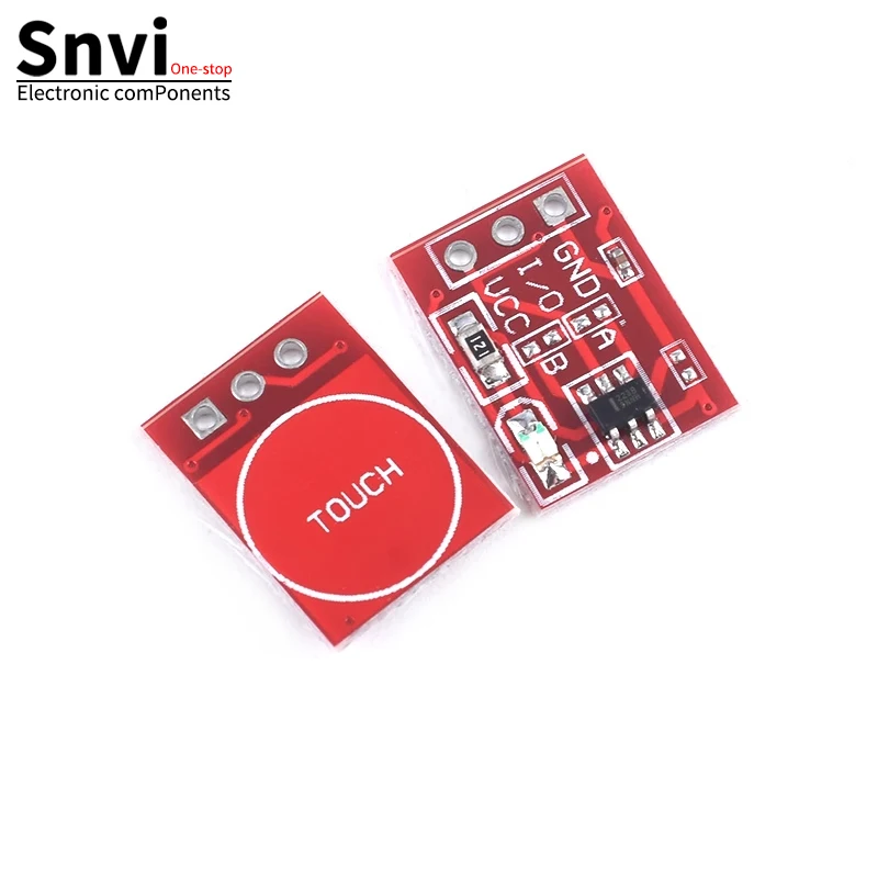 

TTP223 Touch Key Switch Module Touching Button Self-Locking/No-Locking Capacitive Switches Single Channel