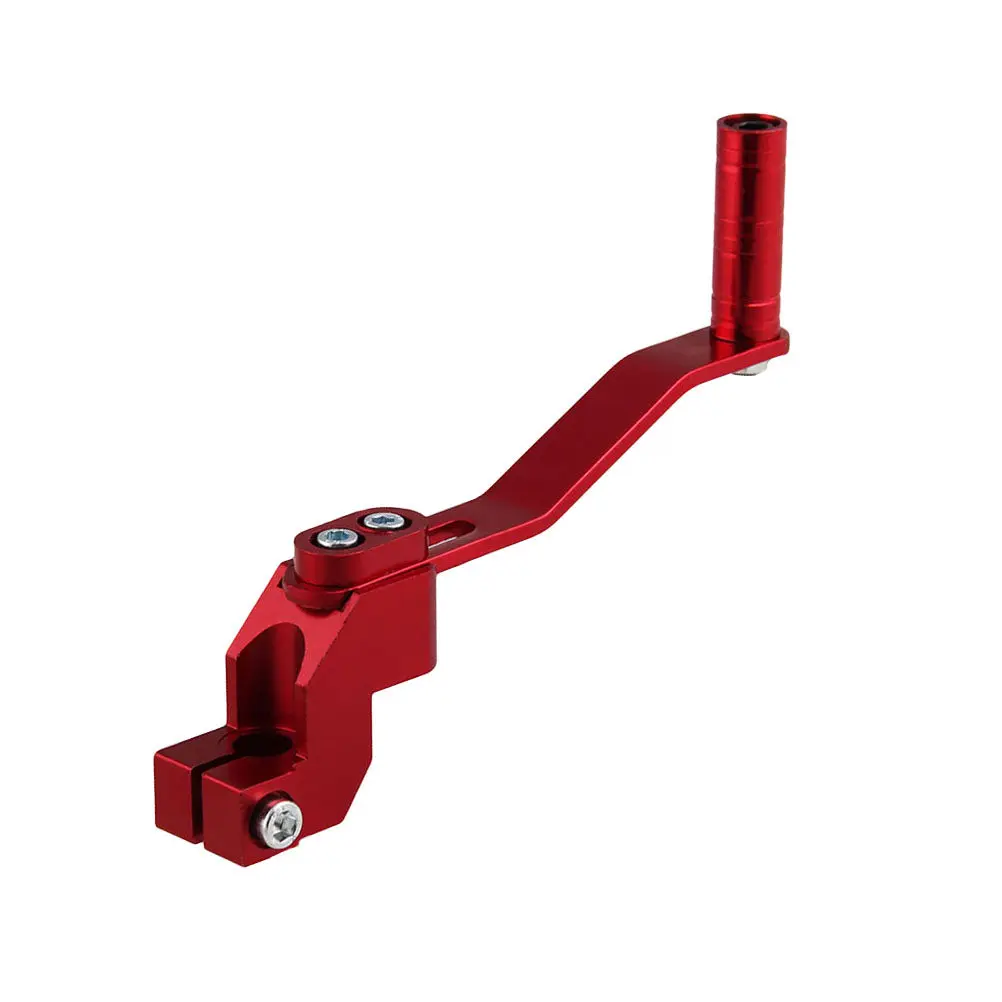 Aluminum Alloy Gear Lever High Strength Motorcycle Footrest Pedal Shifter Replacement Lever for Improved Shifting Performance