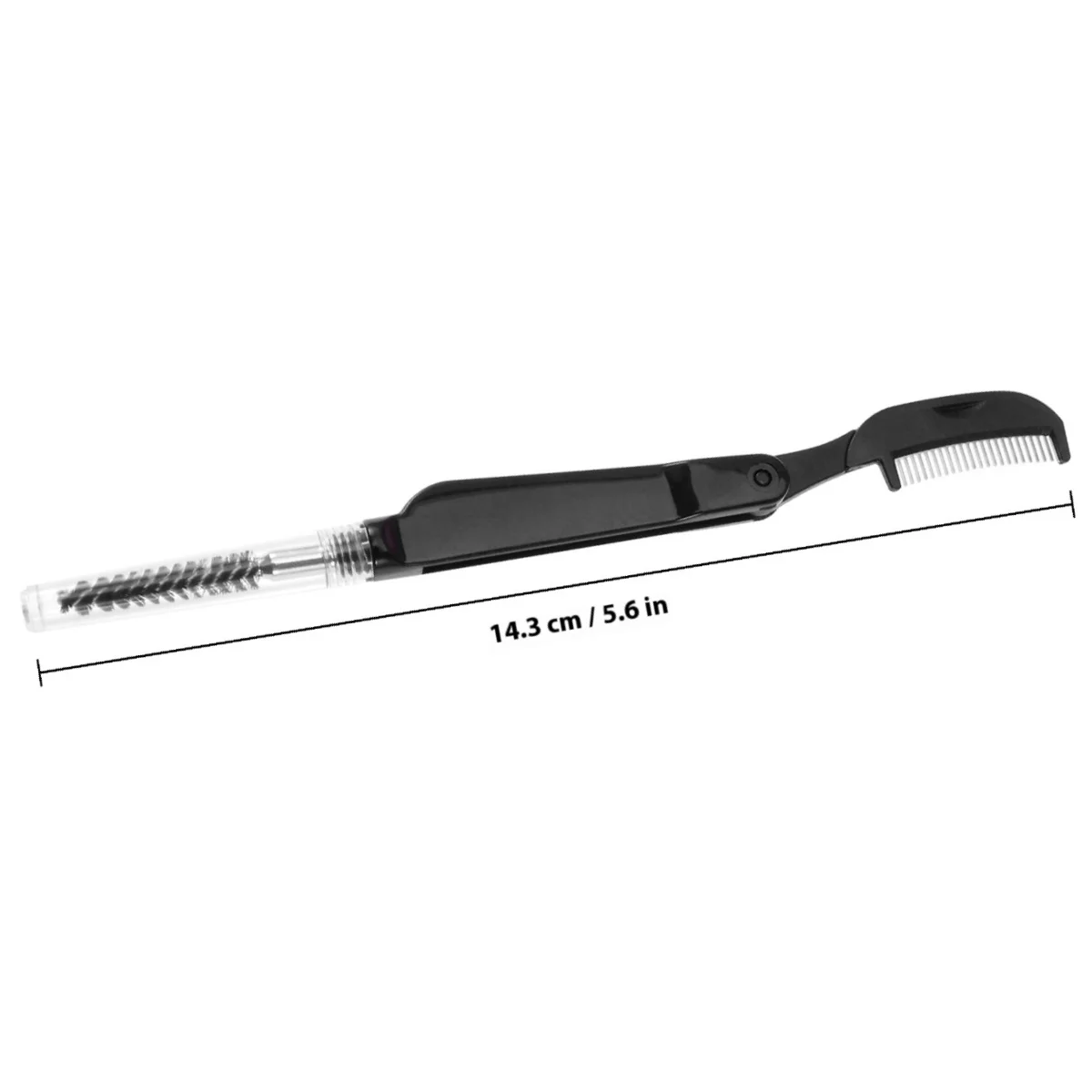 3개입 속눈썹 브러쉬 눈썹 빗 세트 가벼운 각도 브러쉬 듀얼 엔드 마스카라 완드 메이크업 도구 젤 포마드 쉐이핑용