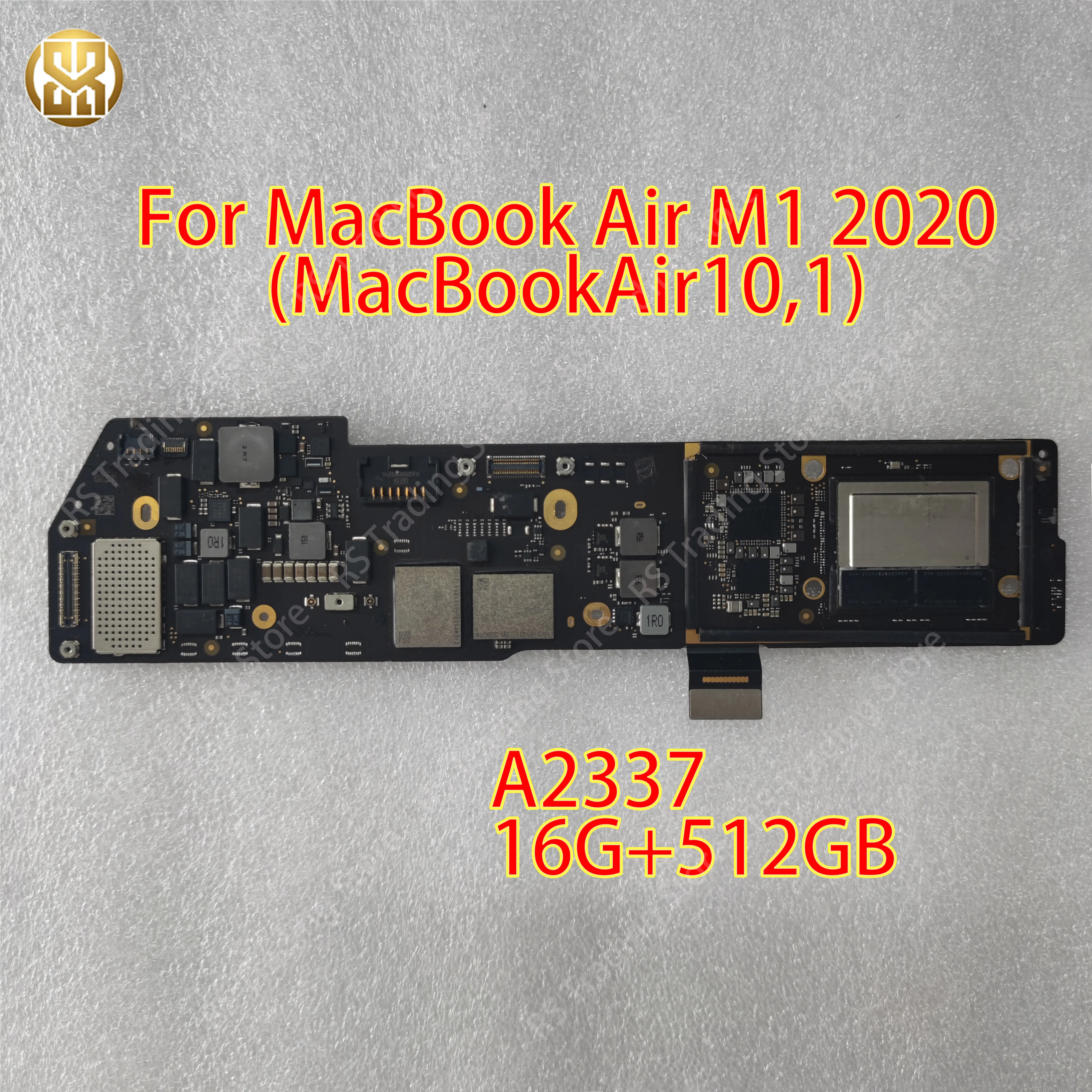 A2337 Laptop Mainboard For EMC3598 MacBook Air M1 2020 Motherboard 820-02016-A MacBookAir10,1 16+512GB Logicboard 661-16811