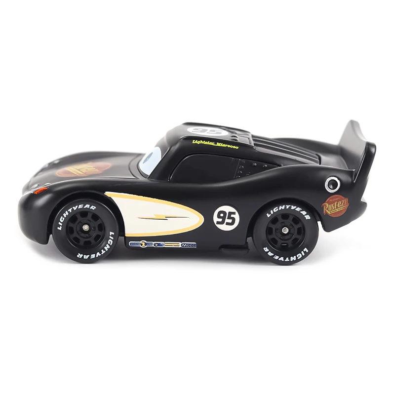 Disney Pixar Cars 2 3 Lightning McQueen Black No. 95 Mater Storm Ramirez Diecast Vehicle Metal Alloy Boy Toys Christmas Gift