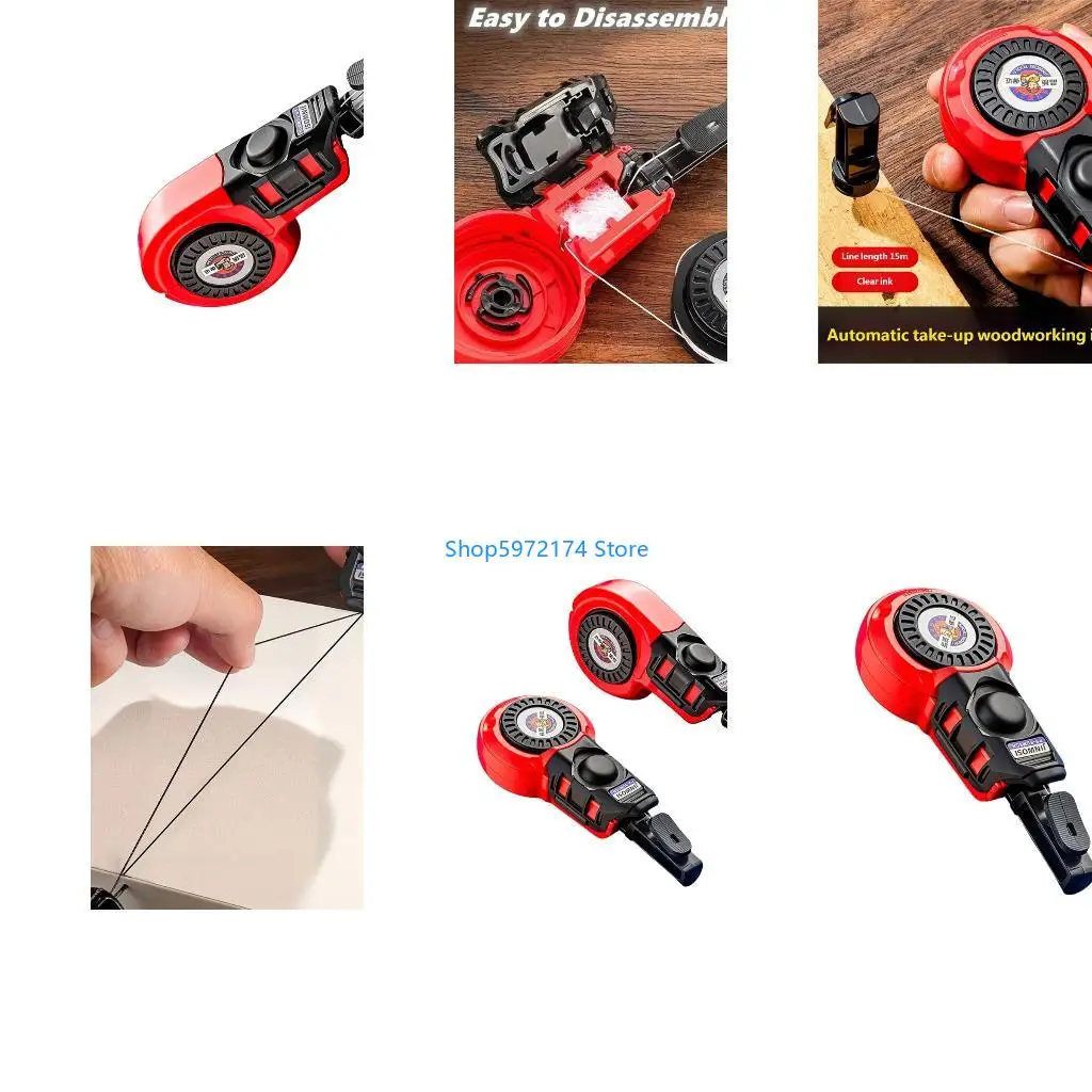 Y3NB Woodworking Tool Automatic Manual Marker Scriber Ground Construction Measuring Tool Marking Tool