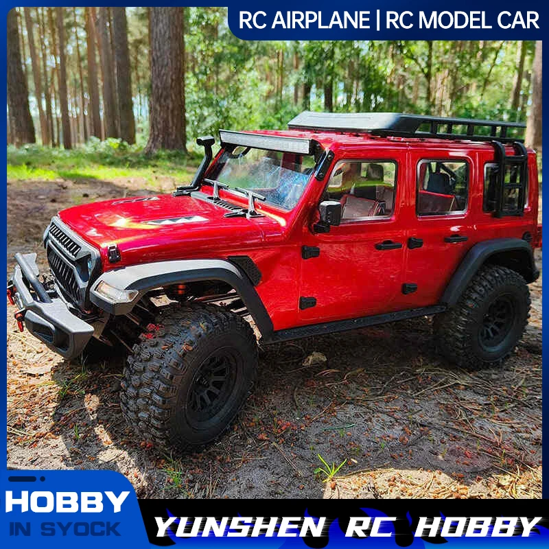

Mk07 1/7rc Model Car Jurassic Off-Road Climbing Car With High And Low Speed Front And Rear Differential Lock Transmission Broken